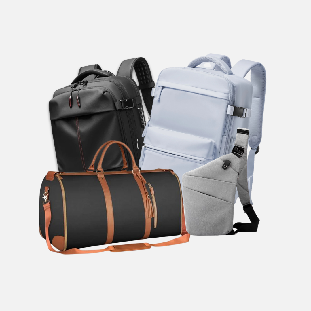 Affronta ogni viaggio al meglio con zaini innovativi e accessori pratici.